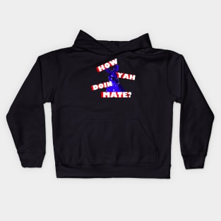 Aussie accent Shirt Kids Hoodie